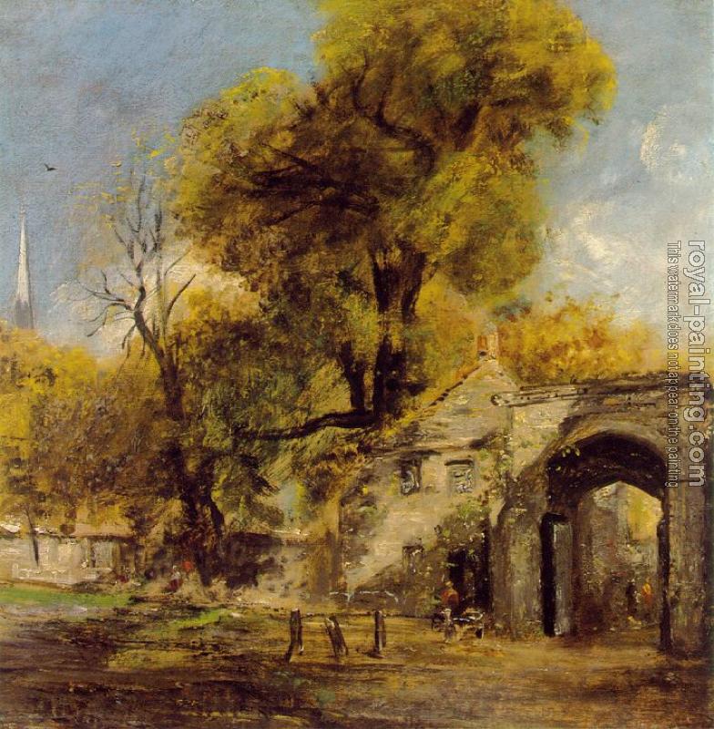 John Constable : Harnham Gate, Salisbury